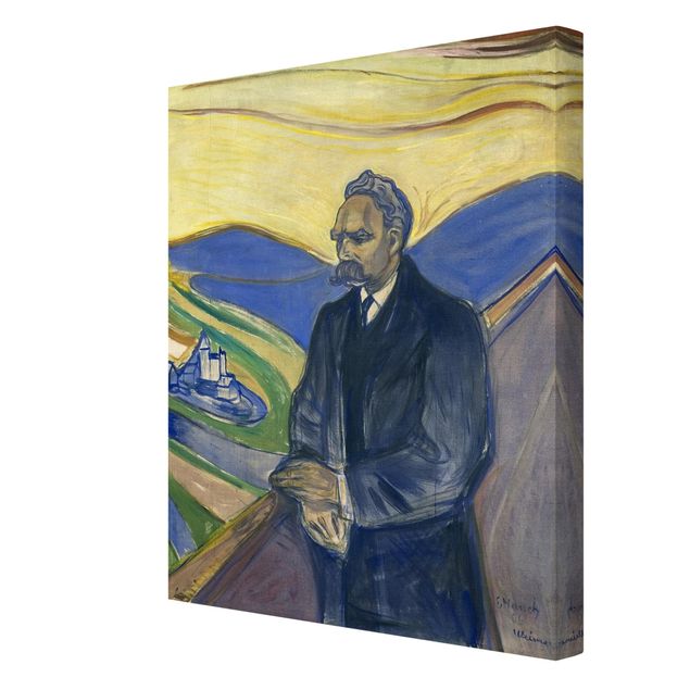 Riproduzioni quadri Edvard Munch - Ritratto di Friedrich Nietzsche
