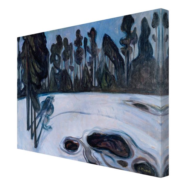 Quadri moderni   Edvard Munch - Notte stellata