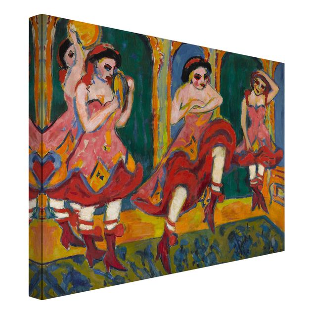 Riproduzione quadri famosi Ernst Ludwig Kirchner - Ballerini di Czardas