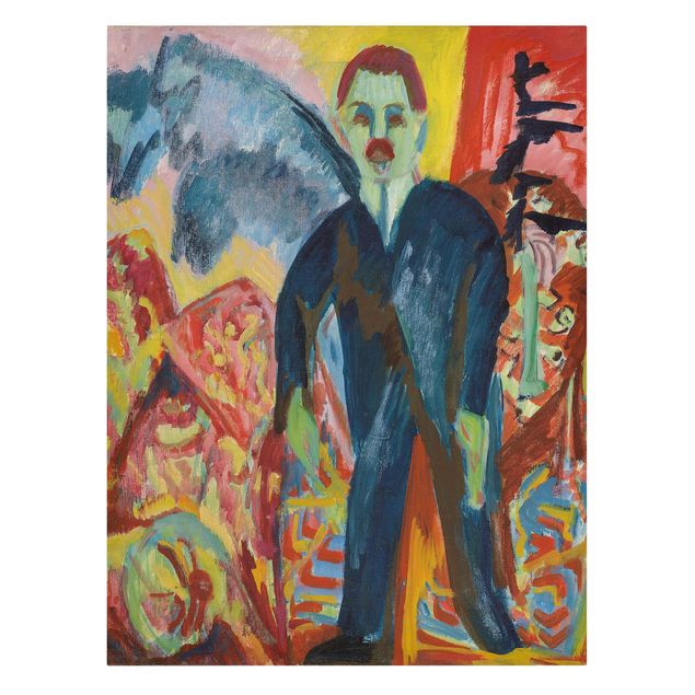 Riproduzione quadri famosi Ernst Ludwig Kirchner - L'inserviente dell'ospedale