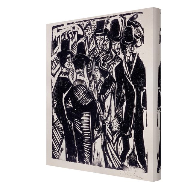 Quadri kirchner Ernst Ludwig Kirchner - Scena di strada: Davanti a una vetrina