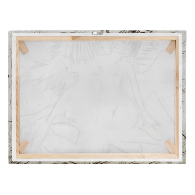 Quadri stampe Ernst Ludwig Kirchner - Due giovani nudi