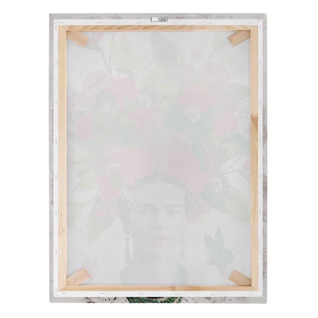 Quadri stampe Frida Kahlo - Ritratto di fiori