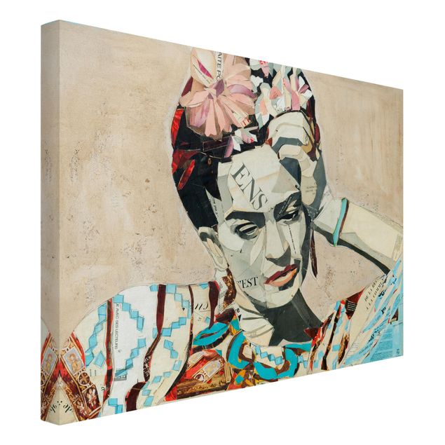 Quadri ritratto Frida Kahlo - Collage n.1