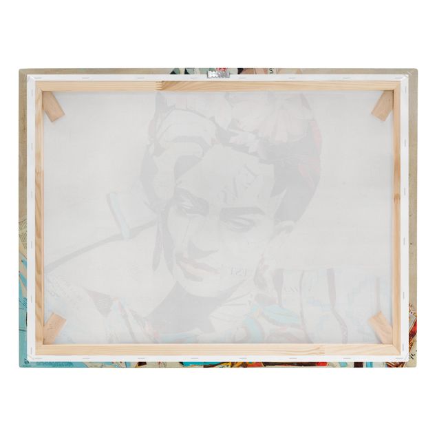 Stampe su tela Frida Kahlo - Collage n.1