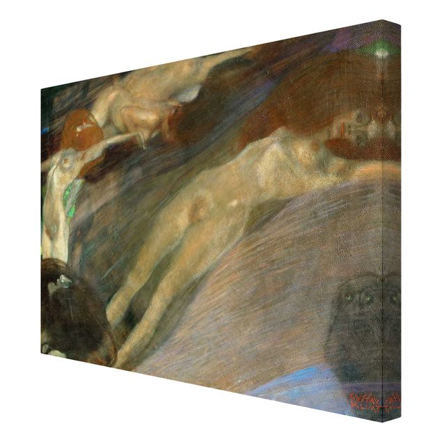 Quadri di nudo Gustav Klimt - Acqua in movimento