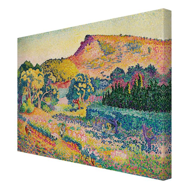 Quadri su tela con montagne Henri Edmond Cross - Paesaggio con il Cap Nègre