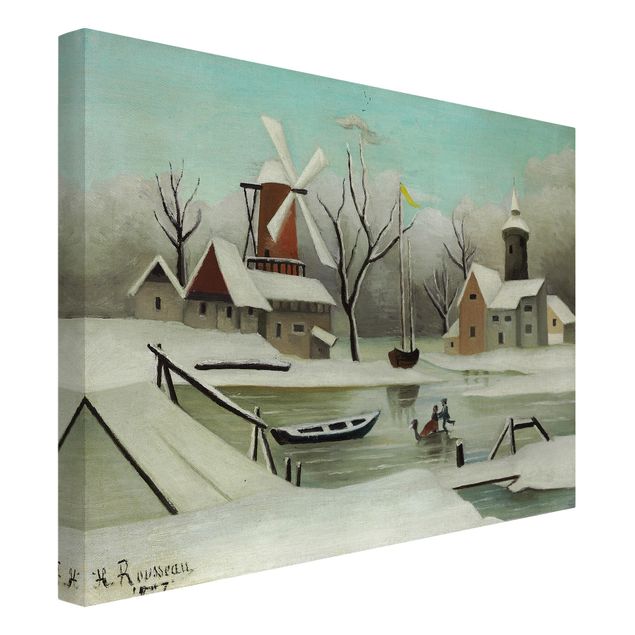 Riproduzione quadri famosi Henri Rousseau - Inverno