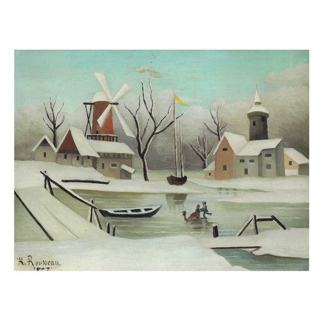Riproduzione quadri su tela Henri Rousseau - Inverno