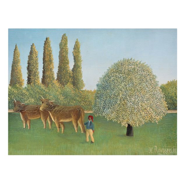 Riproduzione quadri famosi Henri Rousseau - Prato