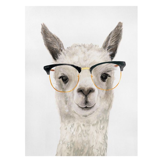 Quadri stampe Hip Lama con occhiali I
