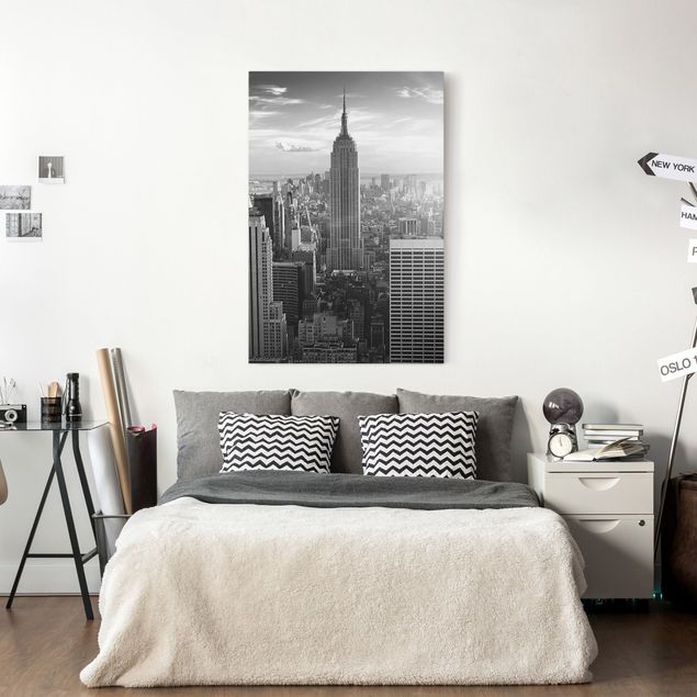 Quadro su tela New York Skyline di Manhattan