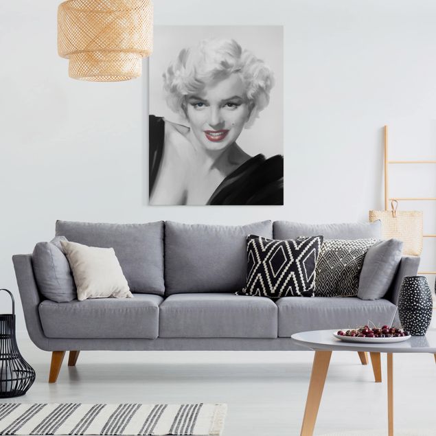 Quadri vintage Marilyn sul divano
