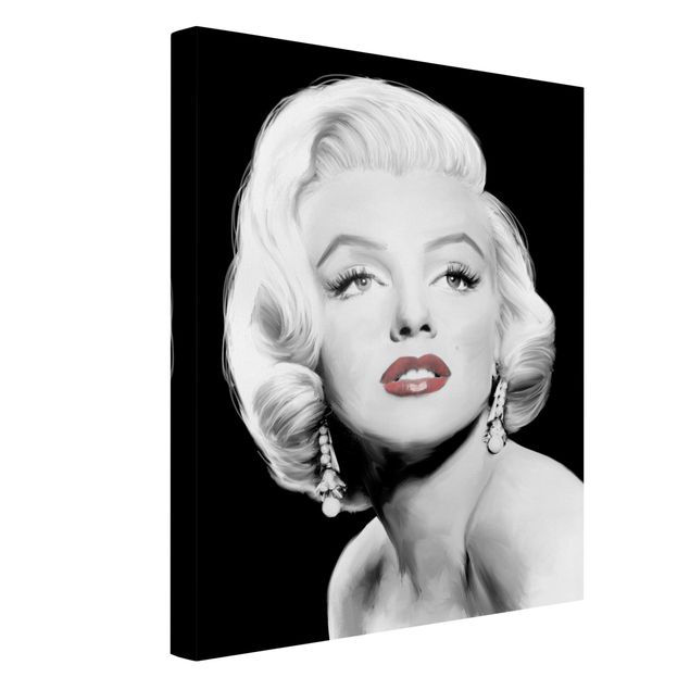 Stampe Marilyn con gli orecchini