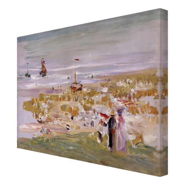 Quadri impressionisti Max Liebermann - La spiaggia di Scheveningen