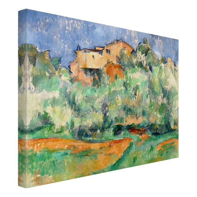 Quadro paesaggio Paul Cézanne - Casa e colombaia a Bellevue