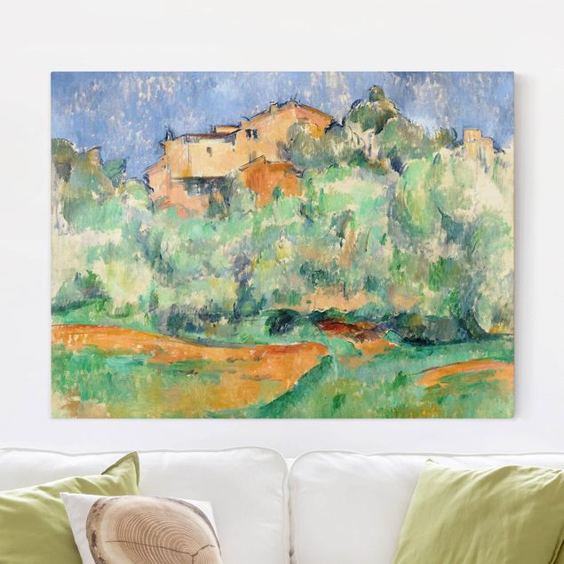 Quadri Impressionismo Paul Cézanne - Casa e colombaia a Bellevue