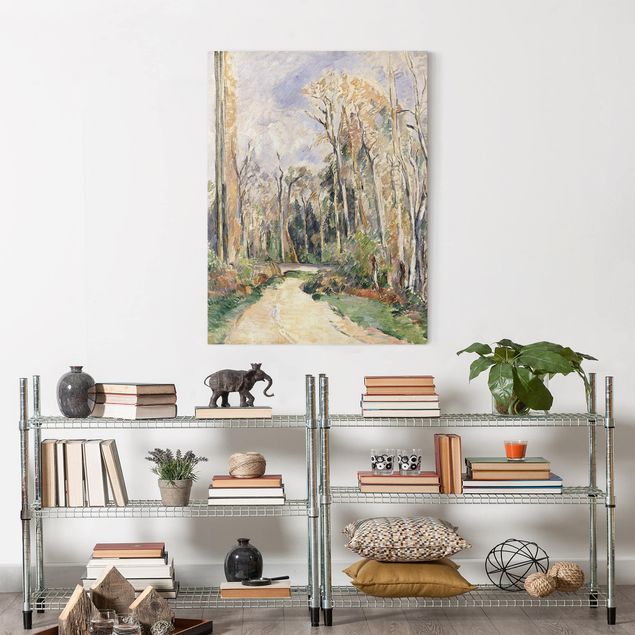 Riproduzioni Paul Cézanne - Sentiero all'ingresso della foresta