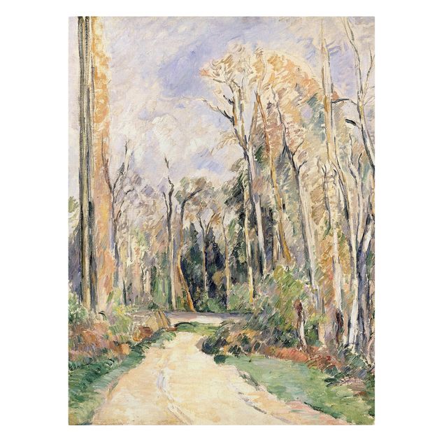 Correnti artistiche Paul Cézanne - Sentiero all'ingresso della foresta