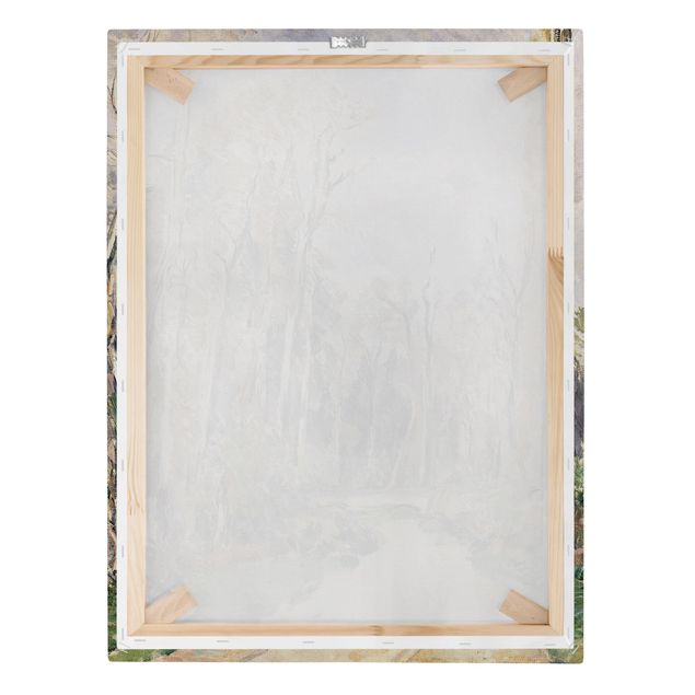 Quadro alberi Paul Cézanne - Sentiero all'ingresso della foresta
