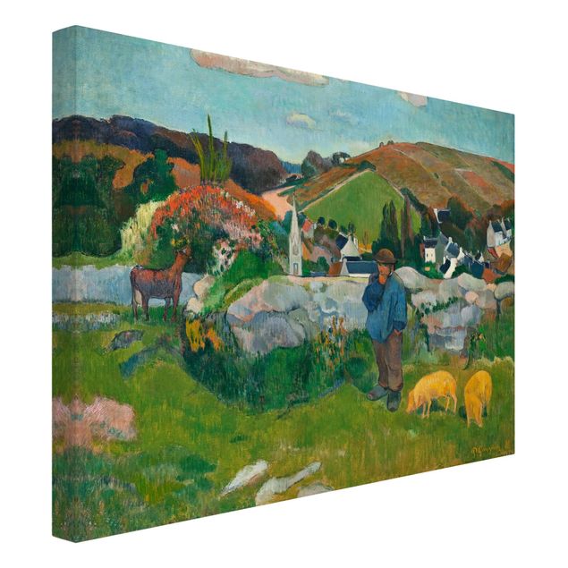 Impressionismo quadri Paul Gauguin - Il guardiano di porci