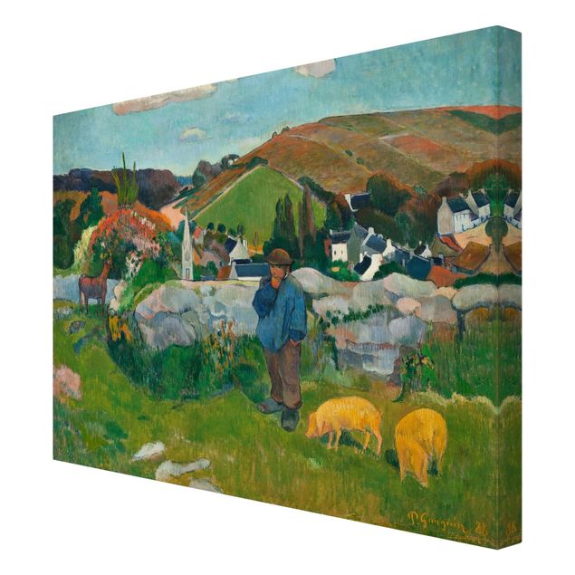 Riproduzioni quadri Paul Gauguin - Il guardiano di porci