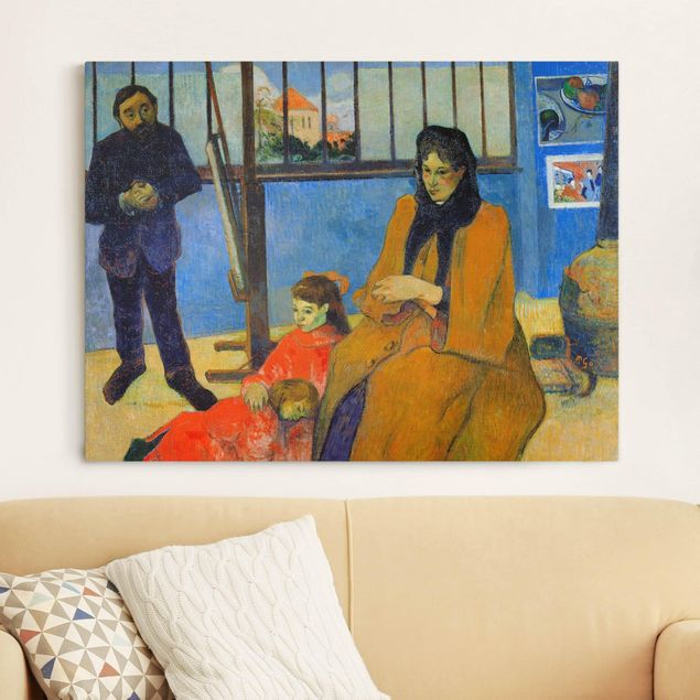 Riproduzioni Paul Gauguin - La famiglia Schuffenecker