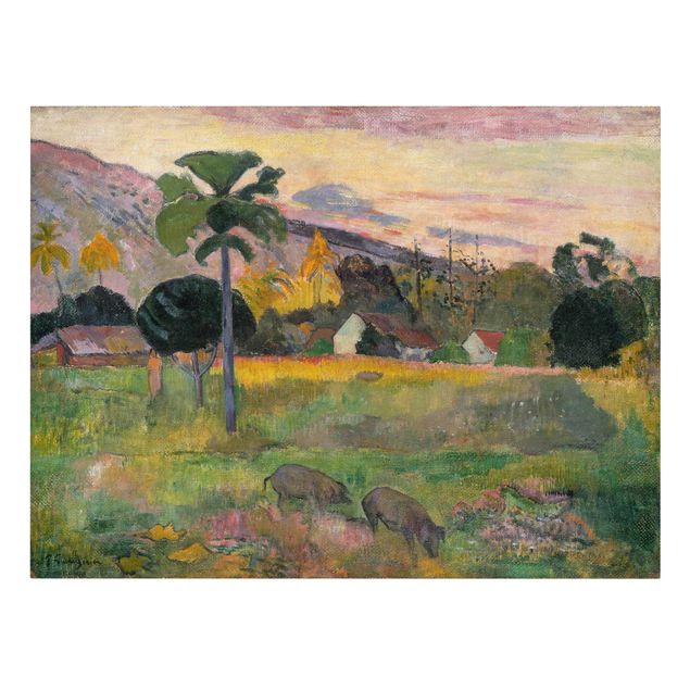 Quadri moderni per arredamento Paul Gauguin - Haere Mai (Vieni qui)