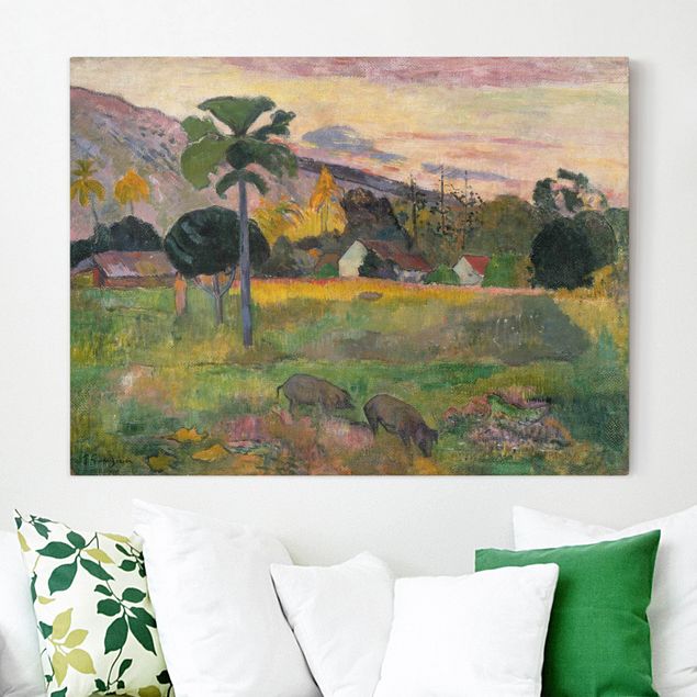 Riproduzioni quadri famosi Paul Gauguin - Haere Mai (Vieni qui)