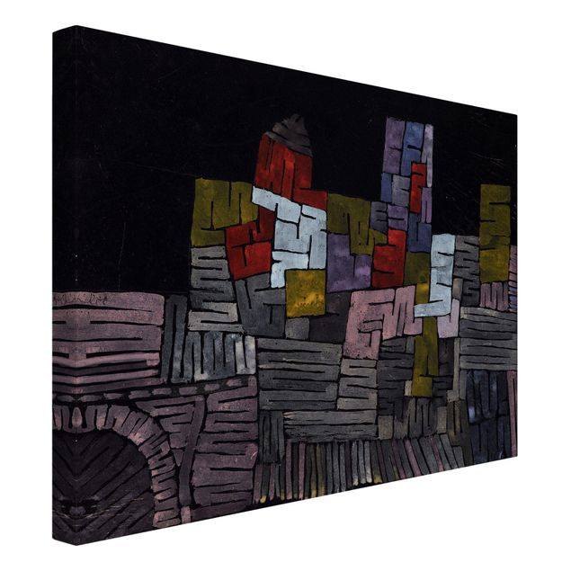 Quadro astratto Paul Klee - Antica muratura Sicilia