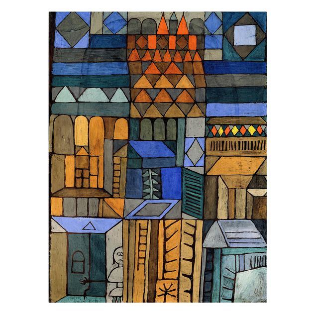 Riproduzione quadri famosi Paul Klee - Inizio di freschezza