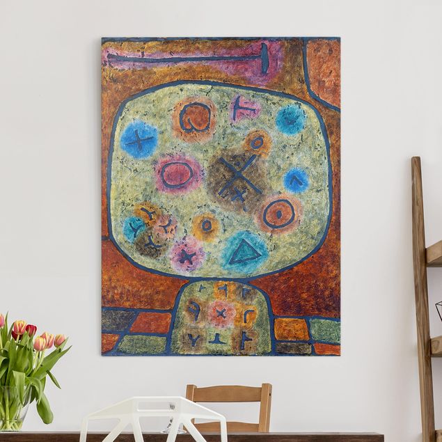 Riproduzioni Paul Klee - Fiori nella pietra