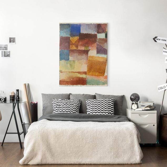 Quadro moderno Paul Klee - Nella terra desolata