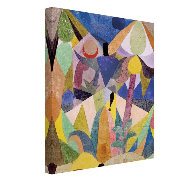 Quadri moderni per arredamento Paul Klee - Paesaggio mite tropicale
