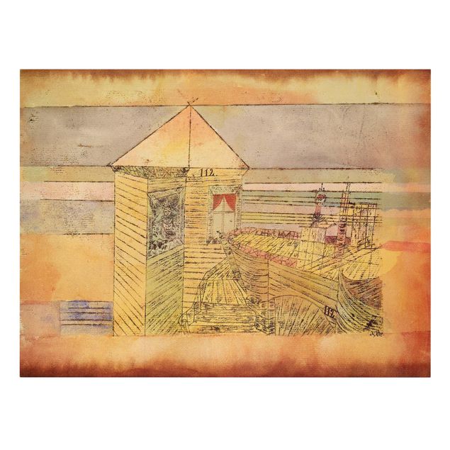 Riproduzioni quadri Paul Klee - Atterraggio meraviglioso, o '112!