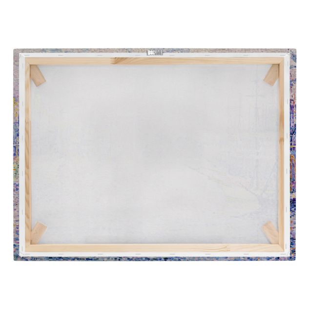 Riproduzioni su tela Paul Signac - Il porto di Marsiglia, nebbia mattutina