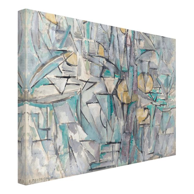 Quadro moderno Piet Mondrian - Composizione X