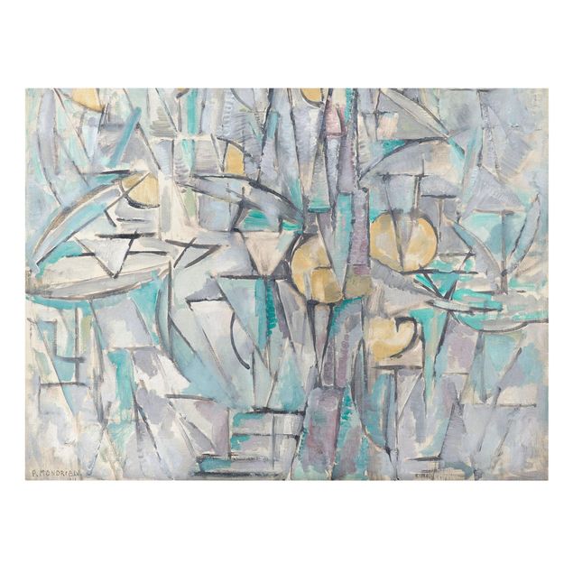 Quadro astratto Piet Mondrian - Composizione X