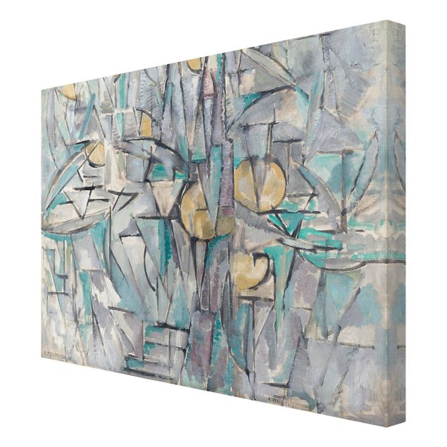 Riproduzioni quadri famosi Piet Mondrian - Composizione X