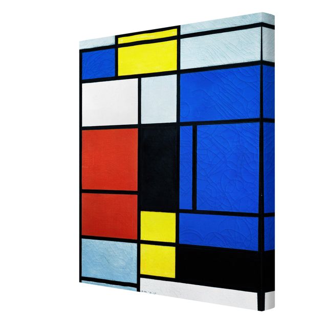 Quadri su tela con disegni Piet Mondrian - Tableau n. 1