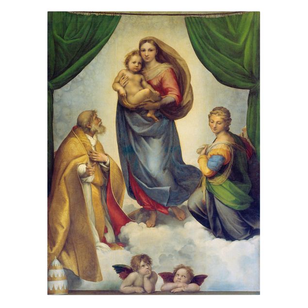 Riproduzioni quadri Raffael - La Madonna Sistina