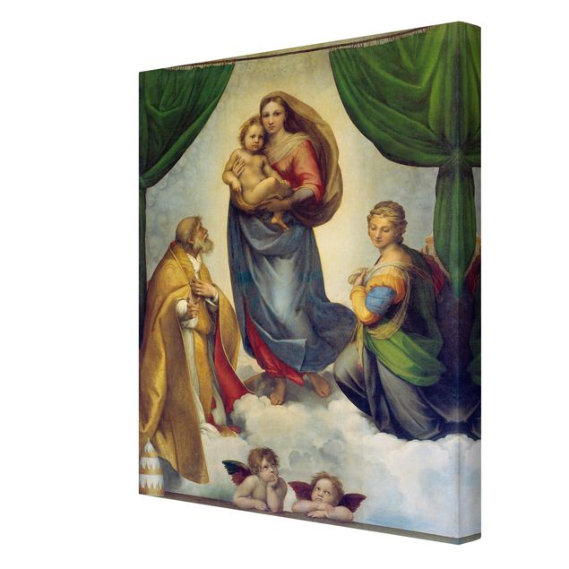 Ritratto quadro Raffael - La Madonna Sistina