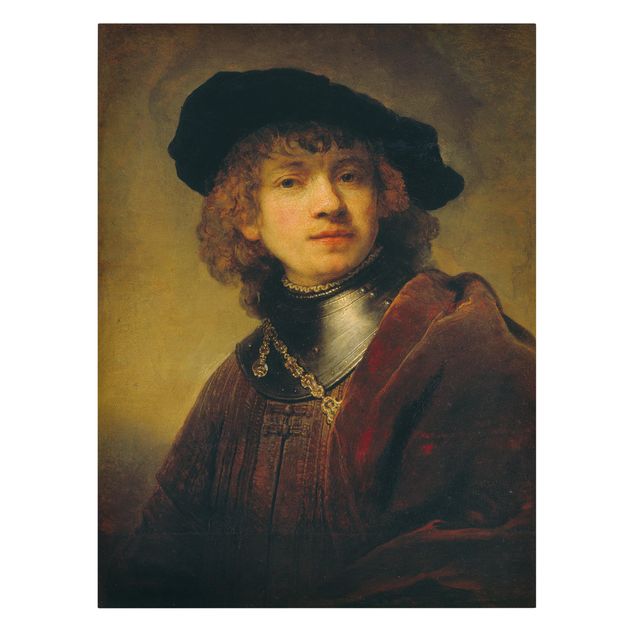 Quadro moderno Rembrandt van Rijn - Autoritratto