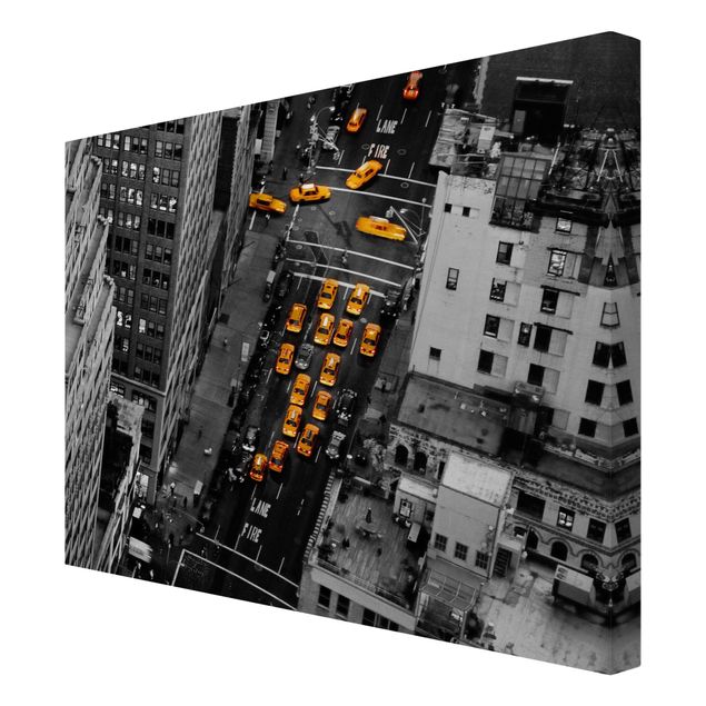 Quadro città Taxi luci Manhattan