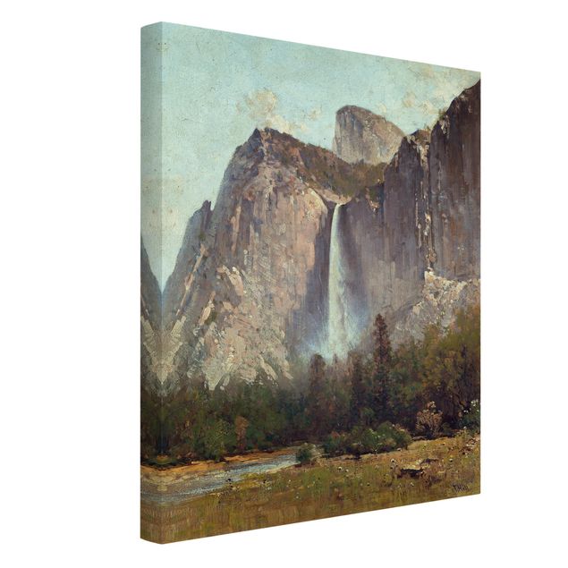Stile artistico Thomas Hill - Cascate del Velo Nuziale - Valle dello Yosemite