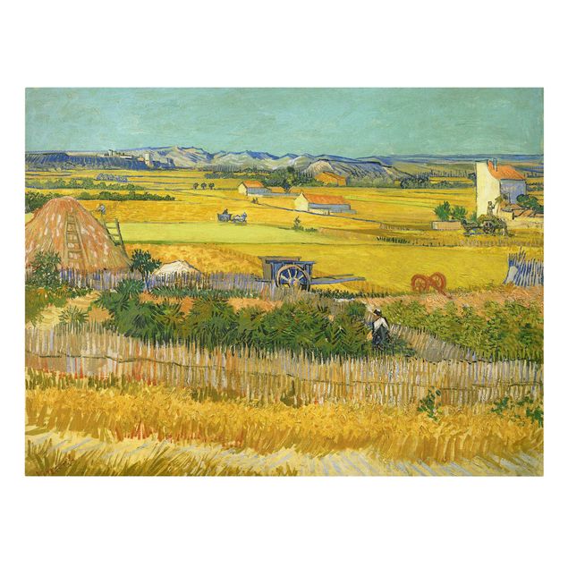 Quadro paesaggio Vincent Van Gogh - Il raccolto