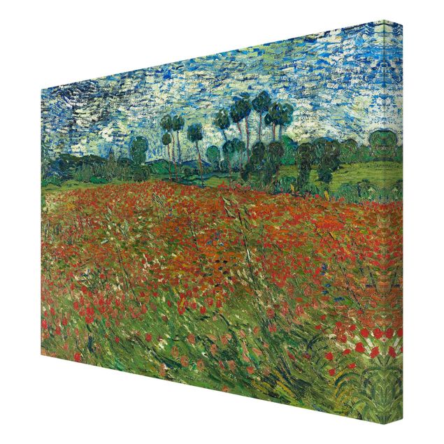 Tele papaveri Vincent Van Gogh - Campo di papaveri