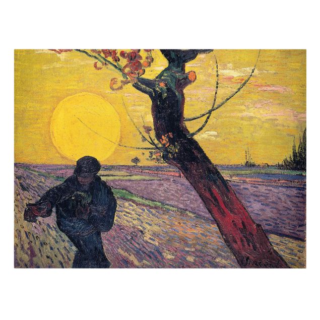 Correnti artistiche Vincent Van Gogh - Seminatore con sole al tramonto