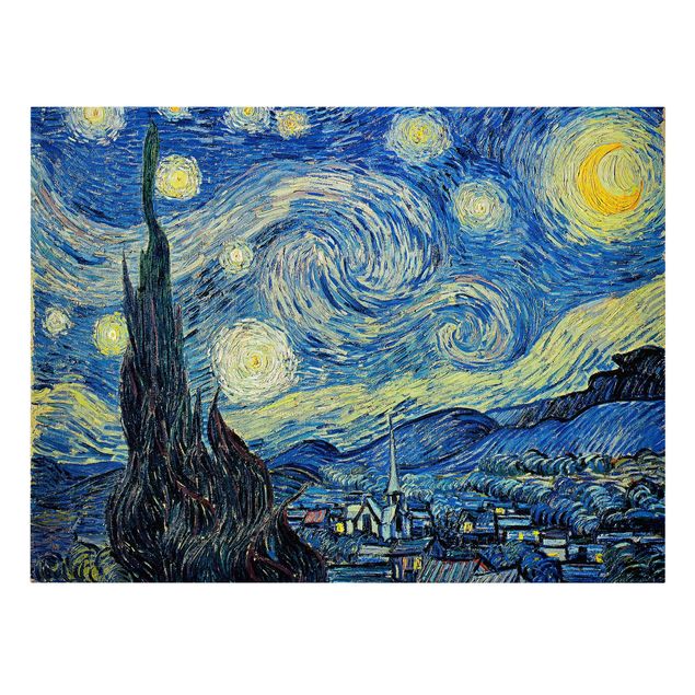 Stile di pittura Vincent Van Gogh - La notte stellata
