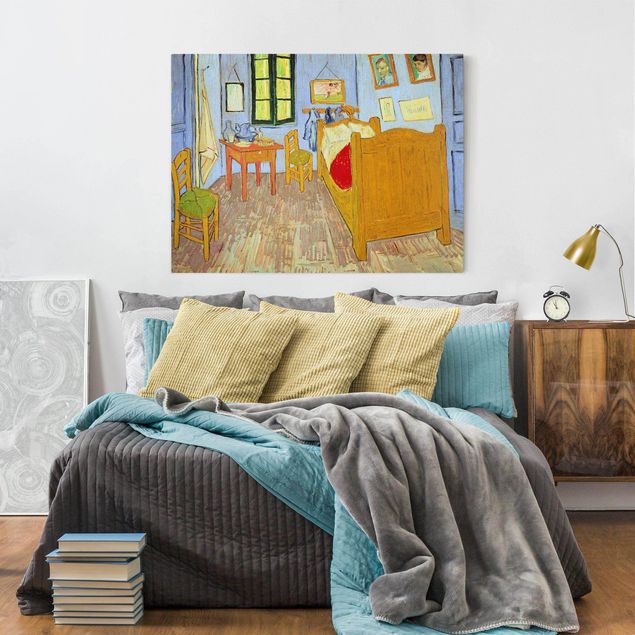 Quadri su tela con cani Vincent Van Gogh - Camera da letto ad Arles